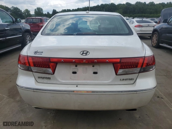 2007 Hyundai Azera SE with VIN KMHFC46F47A216700, listed as a Copart auction lot 64715524 with 117,819 mi miles and Salvage Title. Bid and sale history available at carsss.com. Image 6.