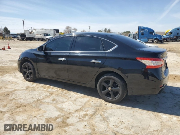 2014 Nissan Sentra SV with VIN 3N1AB7AP1EL622607, listed as a Copart auction lot 48414045 with 124,440 mi miles and Salvage Title. Bid and sale history available at DreamBid. Image 2.