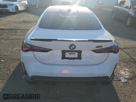 2022 BMW M4 Competition z VIN WBS33AZ09NCJ20276, wystawiony jako Copart lot #42850615 z przebiegiem Nie podano mil oraz Szkoda całkowita • Salvage title. Historia ofert i sprzedaży dostępna na DreamBid. Obrazek 6.