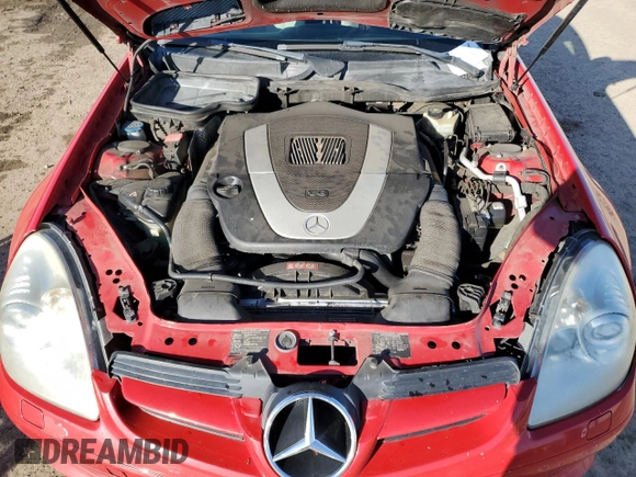 2006 Mercedes-Benz SLK 280 с VIN WDBWK54F86F123663, выставлен на аукционе Copart как лот 49742365 с пробегом 207 744 миль миль и Списание • Salvage title. История ставок и продаж доступна на DreamBid. Изображение 12.