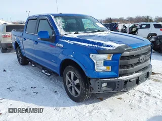 2015 Ford F-150 XLT with VIN 1FTEW1EG6FFA09095, listed as a IAAI auction lot 41574955 with 87,273 mi miles and . Bid and sale history available at DreamBid. Image 1.