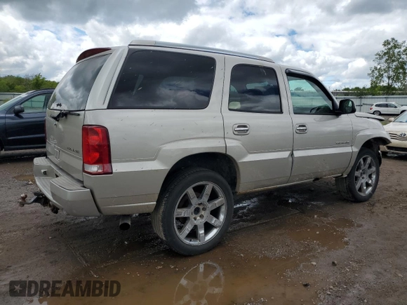 2005 Cadillac Escalade z VIN 1GYEK63N35R256222, wystawiony jako Copart lot #58389975 z przebiegiem 119 659 mil mil oraz Szkoda całkowita • Salvage title. Historia ofert i sprzedaży dostępna na DreamBid. Obrazek 3.
