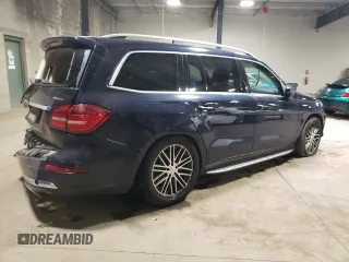 2017 Mercedes-Benz GLS 450 with VIN 4JGDF6EE3HA971843, listed as a Copart auction lot 71061374 with 96,225 mi miles and Salvage Title. Bid and sale history available at DreamBid. Image 3.