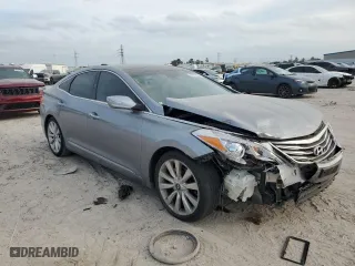 2015 Hyundai Azera Limited with VIN KMHFH4JG1FA473796, listed as a Copart auction lot 82861454 with 12,976 mi miles and Salvage Title. Bid and sale history available at carsss.com. Image 4.