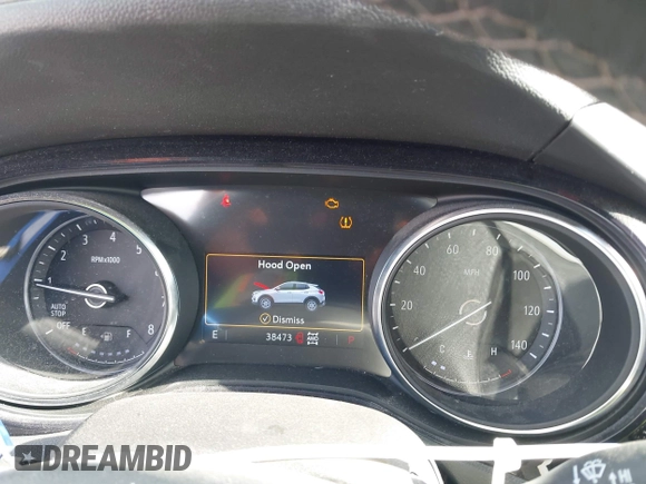 2023 Buick Encore GX Preferred z VIN KL4MMCSL5PB154372, wystawiony jako IAAI lot #42039929 z przebiegiem 38 473 mil mil oraz . Historia ofert i sprzedaży dostępna na DreamBid. Obrazek 7.