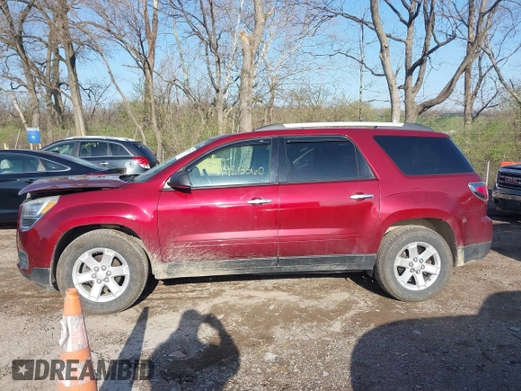 2015 GMC Acadia SLE with VIN 1GKKVPKD8FJ126049, listed as a IAAI auction lot 41925360 with 140,065 mi miles. Bid and sale history available at carsss.com. Image 14.