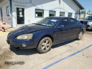 2008 Pontiac Grand Prix with VIN 2G2WP552X81103699, listed as a Copart auction lot 61565325 with 130,886 mi miles and Salvage title. Bid and sale history available at DreamBid. Image 1.