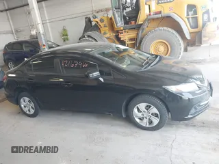 2015 Honda Civic LX with VIN 19XFB2F51FE235588, listed as a IAAI auction lot 42167966 with Not Provided miles and . Bid and sale history available at carsss.com. Image 13.