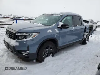 2023 Honda Ridgeline Black Edition with VIN 5FPYK3F83PB047215, listed as a Copart auction lot 86656754 with 9,701 mi miles and Salvage title. Bid and sale history available at DreamBid. Image 1.