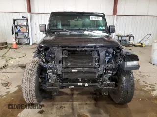 2020 Jeep Wrangler Unlimited Sahara with VIN 1C4HJXEN4LW197432, listed as a Copart auction lot 85992204 with 46,523 mi miles and Salvage Title. Bid and sale history available at carsss.com. Image 5.