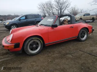1988 Porsche 911 Carrera with VIN WP0EB0914JS161419, listed as a Copart auction lot 74511944 with 90,583 mi miles and Salvage Title. Bid and sale history available at carsss.com. Image 1.