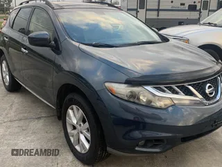 2013 Nissan Murano S with VIN JN8AZ1MU1DW206397, listed as a Copart auction lot 87551185 with 182,215 mi miles and Salvage Title. Bid and sale history available at carsss.com. Image 1.