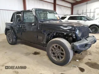2021 Jeep Wrangler Unlimited Willys с VIN 1C4HJXDN6MW718492, выставлен на аукционе Copart как лот 50181225 с пробегом Не указан миль и Списание • Salvage title. История ставок и продаж доступна на DreamBid. Изображение 4.