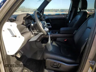 2023 Land Rover Defender X-Dynamic SE with VIN SALE2EEU1P2129252, listed as a Copart auction lot 45420325 with 12,382 mi miles and Salvage Title. Bid and sale history available at DreamBid. Image 7.