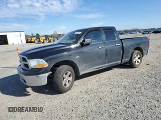 2011 Ram 1500 SLT with VIN 1D7RB1GTXBS611514, listed as a Copart auction lot 86735004 with 155,064 mi miles and Salvage title. Bid and sale history available at DreamBid. Image 1.