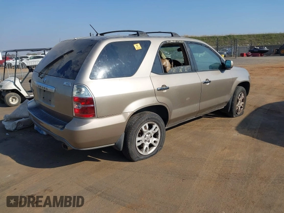2004 Acura MDX Touring Pkg with VIN 2HNYD18614H557470, listed as a IAAI auction lot 41477079 with 1 mi miles. Bid and sale history available at carsss.com. Image 4.