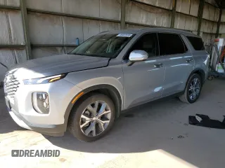 2022 Hyundai Palisade SEL with VIN KM8R4DHE3NU485443, listed as a Copart auction lot 46922535 with 54,707 mi miles and Salvage title. Bid and sale history available at DreamBid. Image 1.