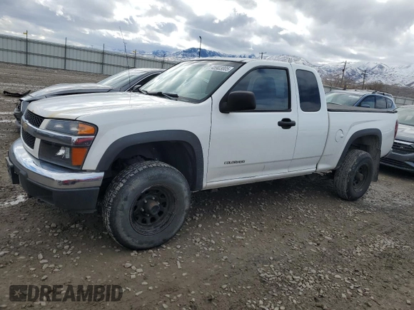 2004 Chevrolet Colorado LS Z71 with VIN 1GCDT196348191636, listed as a Copart auction lot 45903005 with 241,590 mi miles and Salvage Title. Bid and sale history available at carsss.com. Image 1.