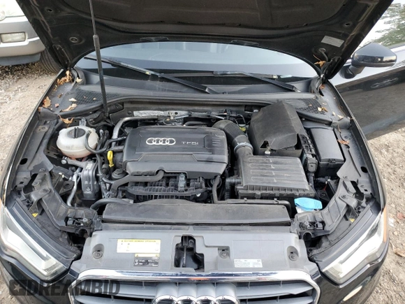 2016 Audi A3 1.8T Premium with VIN WAU67LFF1G1113170, listed as a Copart auction lot 88492135 with 56,881 mi miles and Salvage Title. Bid and sale history available at carsss.com. Image 11.