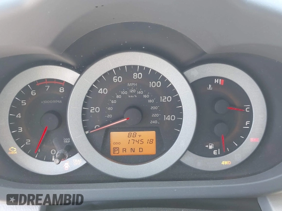 2012 Toyota RAV4 Limited z VIN 2T3DK4DV5CW078136, wystawiony jako IAAI lot #42220172 z przebiegiem 174 518 mil mil oraz . Historia ofert i sprzedaży dostępna na DreamBid. Obrazek 7.