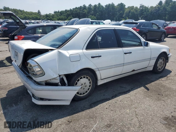 1998 Mercedes-Benz C 230/260/280/320 with VIN WDBHA23G6WA584801, listed as a Copart auction lot 62890284 with Not Provided miles and Clean Title. Bid and sale history available at carsss.com. Image 3.