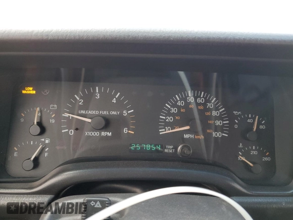 1999 Jeep Cherokee Sport with VIN 1J4FF68S6XL574980, listed as a Copart auction lot 51639635 with 257,854 mi miles and Salvage Title. Bid and sale history available at carsss.com. Image 9.