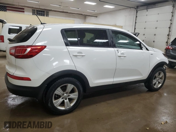 2012 Kia Sportage LX with VIN KNDPBCA26C7317822, listed as a Copart auction lot 53631325 with 248,562 mi miles and Clean Title. Bid and sale history available at DreamBid. Image 3.