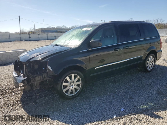 2015 Chrysler Town & Country Touring with VIN 2C4RC1BG1FR588973, listed as a Copart auction lot 49962235 with 280,091 mi miles and Non Repairable. Bid and sale history available at carsss.com. Image 1.