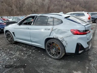 2023 BMW X4 M with VIN 5YM23EC00P9S11365, listed as a Copart auction lot 51417765 with 15,151 mi miles and Non Repairable. Bid and sale history available at carsss.com. Image 2.