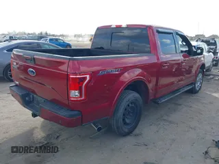 2017 Ford F-150 XL with VIN 1FTEW1CG7HKC22876, listed as a IAAI auction lot 41477067 with 128,045 mi miles and . Bid and sale history available at DreamBid. Image 4.