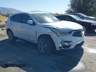 2020 Acura RDX Technology with VIN 5J8TC2H59LL025306, listed as a IAAI auction lot 40573920 with 15,545 mi miles and . Bid and sale history available at DreamBid. Image 1.