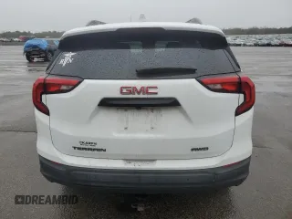 2020 GMC Terrain SLE with VIN 3GKALTEV5LL102147, listed as a Copart auction lot 47030235 with 41,235 mi miles and Salvage Title. Bid and sale history available at carsss.com. Image 6.