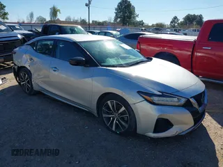 2019 Nissan Maxima SV with VIN 1N4AA6AV0KC371696, listed as a IAAI auction lot 41240863 with 143,348 mi miles and . Bid and sale history available at DreamBid. Image 1.