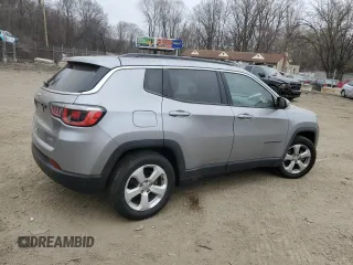 2019 Jeep Compass Latitude with VIN 3C4NJCBB0KT835170, listed as a Copart auction lot 48960715 with 78,874 mi miles and Salvage Title. Bid and sale history available at carsss.com. Image 3.
