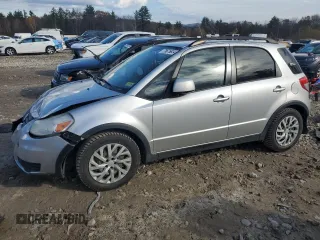 2013 Suzuki SX4 Crossover with VIN JS2YB5A35D6100865, listed as a Copart auction lot 78676634 with 126,858 mi miles and Salvage Title. Bid and sale history available at carsss.com. Image 1.