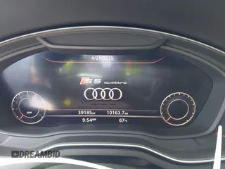 2019 Audi S5 Sportback Premium Plus z VIN WAUB4CF50KA090648, wystawiony jako IAAI lot #42073002 z przebiegiem 39 185 mil mil oraz . Historia ofert i sprzedaży dostępna na DreamBid. Obrazek 7.
