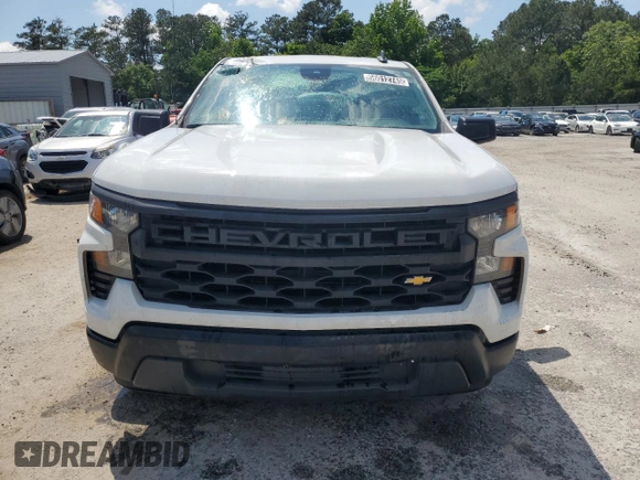2023 Chevrolet Silverado 1500 Work Truck with VIN 3GCNAAEK9PG359243, listed as a Copart auction lot 56012745 with 99,026 mi miles and Clean Title. Bid and sale history available at DreamBid. Image 5.