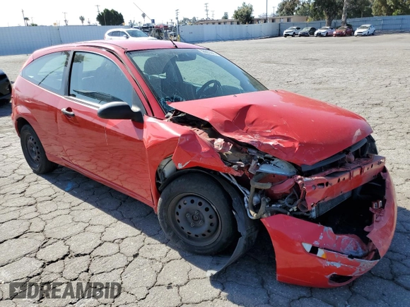 2007 Ford Focus S with VIN 1FAHP31N27W286022, listed as a Copart auction lot 56997445 with 112,157 mi miles and Salvage title. Bid and sale history available at DreamBid. Image 4.