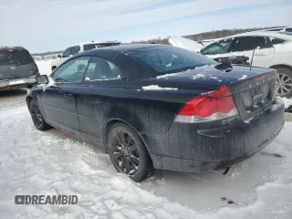 2010 Volvo C70 with VIN YV1672MC9AJ091846, listed as a Copart auction lot 46032705 with 164,663 mi miles and Salvage Title. Bid and sale history available at carsss.com. Image 2.