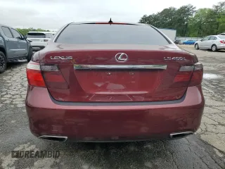 2008 Lexus LS 460 L with VIN JTHGL46F285027349, listed as a Copart auction lot 52014025 with 148,807 mi miles and Clean title. Bid and sale history available at DreamBid. Image 6.