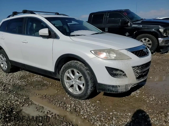 2012 Mazda CX-9 Touring with VIN JM3TB3CA6C0367655, listed as a Copart auction lot 46128995 with 0 mi miles and Salvage Title. Bid and sale history available at carsss.com. Image 12.