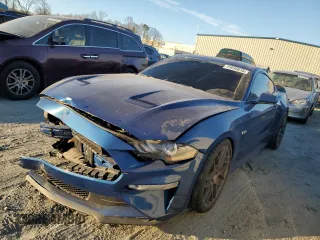 2023 Ford Mustang GT with VIN 1FA6P8CF5P5300589, listed as a Copart auction lot 45936615 with 36,954 mi miles and Salvage title. Bid and sale history available at DreamBid. Image 1.