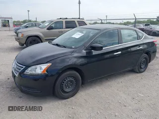 2014 Nissan Sentra SV with VIN 3N1AB7AP5EL670756, listed as a IAAI auction lot 42250519 with 119,002 mi miles and . Bid and sale history available at DreamBid. Image 2.