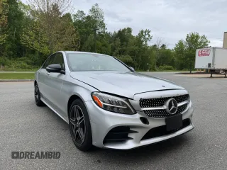 2019 Mercedes-Benz C 300 z VIN 55SWF8EB5KU289008, wystawiony jako Copart lot #58095705 z przebiegiem 42 598 mil mil oraz Czysty tytuł • Clean title. Historia ofert i sprzedaży dostępna na DreamBid. Obrazek 1.