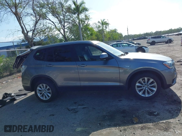 2015 BMW X3 xDrive28i with VIN 5UXWX9C50F0D53883, listed as a IAAI auction lot 42005760 with 127,339 mi miles and . Bid and sale history available at DreamBid. Image 13.