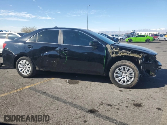 2014 Toyota Camry L with VIN 4T4BF1FK0ER353152, listed as a Copart auction lot 47064855 with 72,855 mi miles and Salvage Title. Bid and sale history available at carsss.com. Image 4.