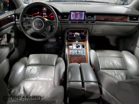 2004 Audi A8 with VIN WAUML44E44N013636, listed as a Copart auction lot 85742224 with 157,415 mi miles and Salvage title. Bid and sale history available at DreamBid. Image 8.