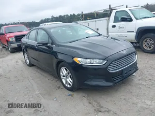 2015 Ford Fusion SE with VIN 1FA6P0H75FS116481, listed as a IAAI auction lot 41629378 with 132,528 mi miles. Bid and sale history available at carsss.com. Image 1.