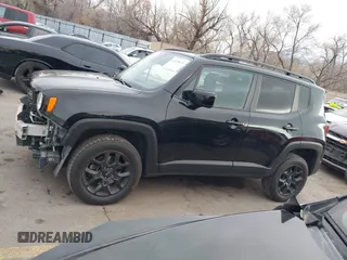 2017 Jeep Renegade Latitude with VIN ZACCJBBB8HPE73414, listed as a IAAI auction lot 41830671 with 105,227 mi miles. Bid and sale history available at carsss.com. Image 15.