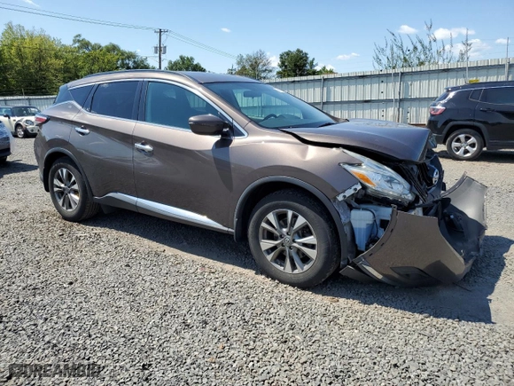 2017 Nissan Murano Platinum with VIN 5N1AZ2MH0HN116122, listed as a Copart auction lot 66810724 with 112,094 mi miles and Salvage Title. Bid and sale history available at carsss.com. Image 4.